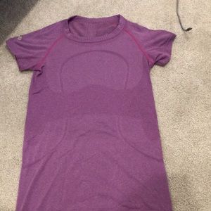 Lululemon Swiftly Tech Crew Tee - Rose Colored
